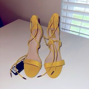 Forever 21 Yellow Stiletto Heels
